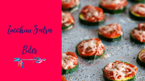 Zucchini Salsa Bites